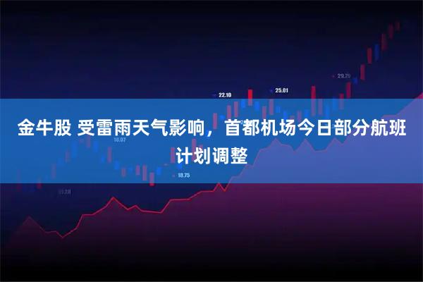 金牛股 受雷雨天气影响，首都机场今日部分航班计划调整