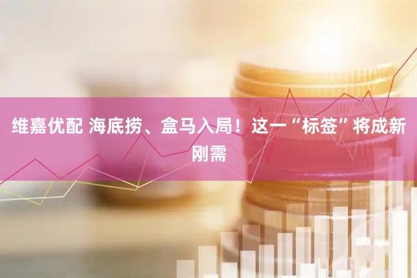 维嘉优配 海底捞、盒马入局！这一“标签”将成新刚需